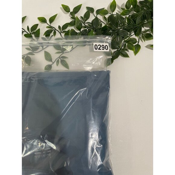 Standard Cloth Blue Graphic T-Shirt L 100% Cotton Casual Crewneck Short Sleeve - Picture 9 of 9